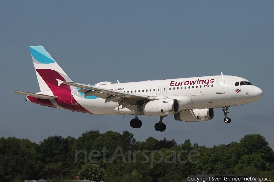 Eurowings Airbus A319-132 (D-AGWM) | Photo 667858