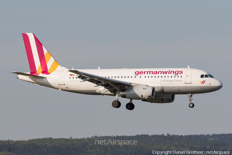Germanwings Airbus A319-132 (D-AGWM) | Photo 112632