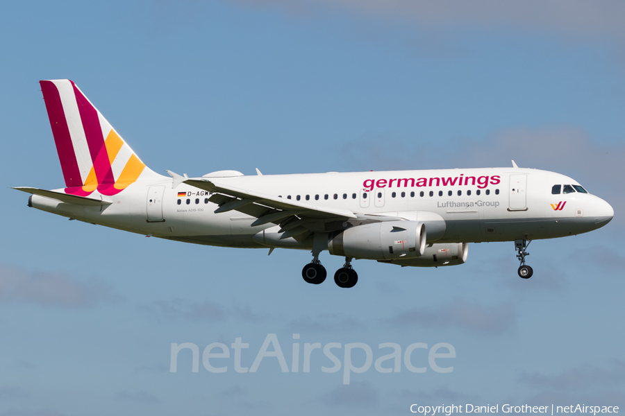Germanwings Airbus A319-132 (D-AGWM) | Photo 165307