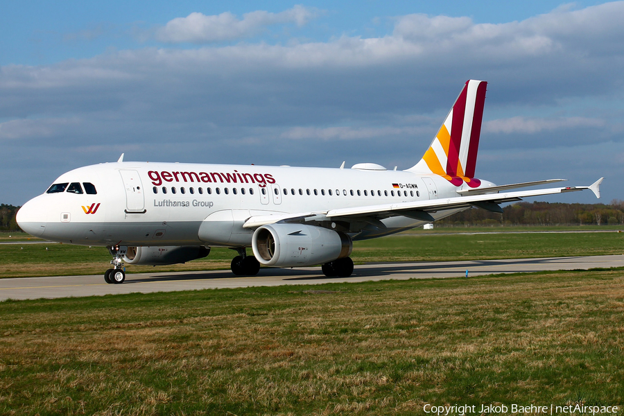 Germanwings Airbus A319-132 (D-AGWM) | Photo 154124