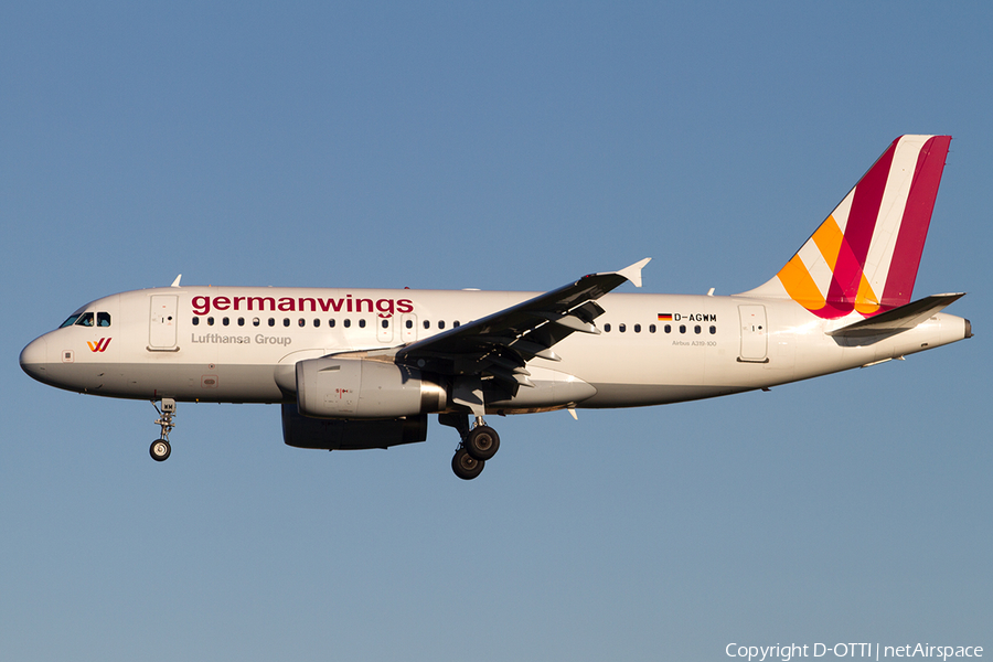 Germanwings Airbus A319-132 (D-AGWM) | Photo 523660