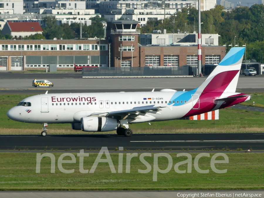 Eurowings Airbus A319-132 (D-AGWN) | Photo 529176