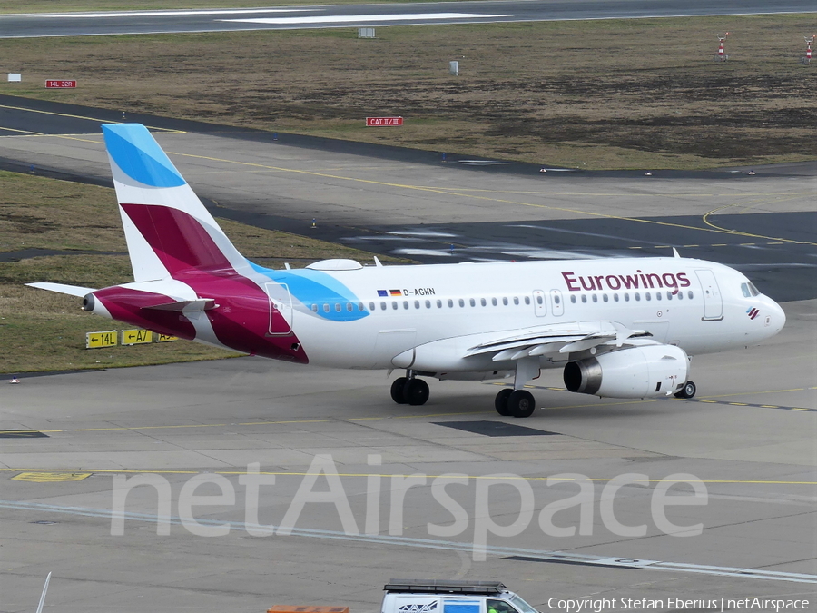 Eurowings Airbus A319-132 (D-AGWN) | Photo 374264