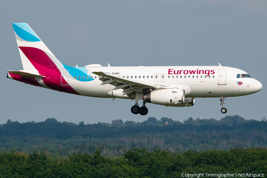 Eurowings Airbus A319-132 (D-AGWN) | Photo 471584