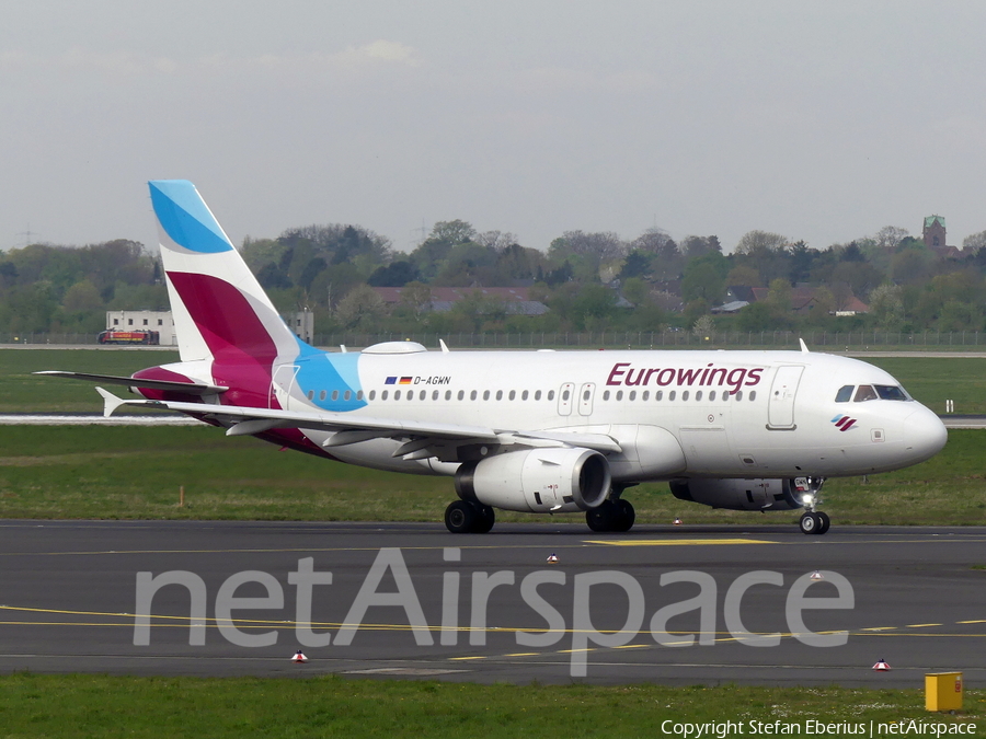 Eurowings Airbus A319-132 (D-AGWN) | Photo 504156