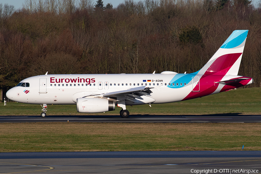 Eurowings Airbus A319-132 (D-AGWN) | Photo 371811