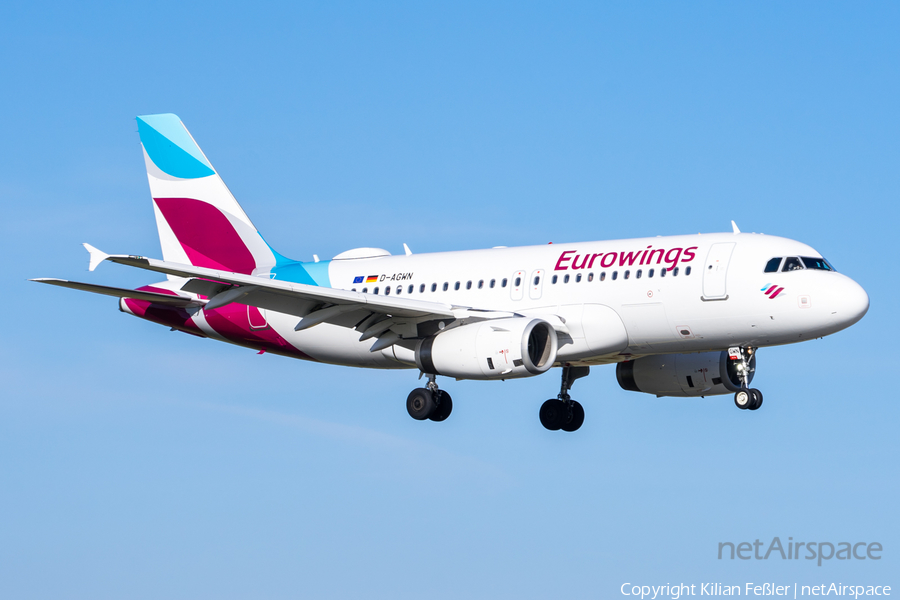 Eurowings Airbus A319-132 (D-AGWN) | Photo 413216