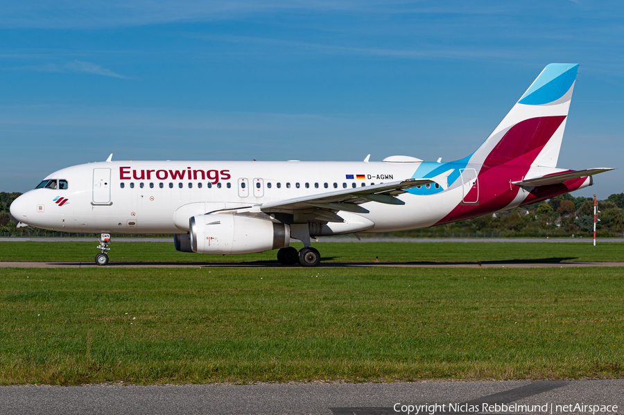 Eurowings Airbus A319-132 (D-AGWN) | Photo 475076