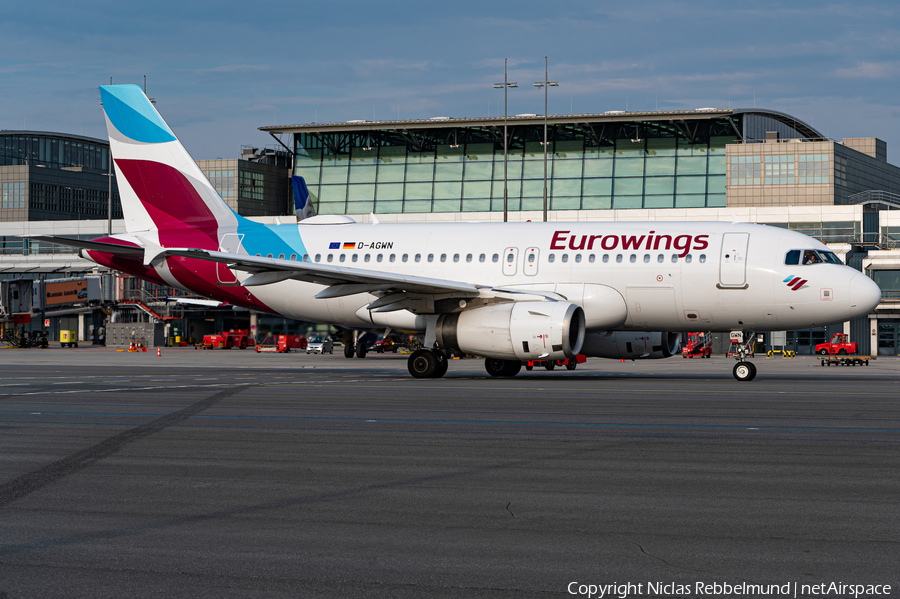 Eurowings Airbus A319-132 (D-AGWN) | Photo 521694