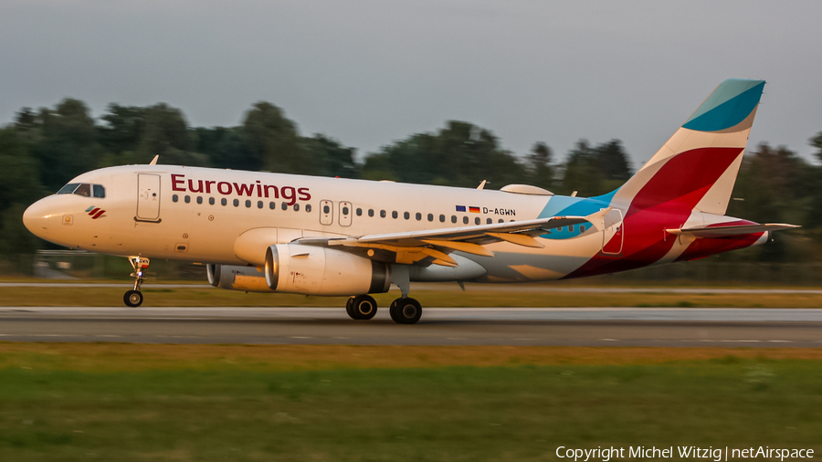 Eurowings Airbus A319-132 (D-AGWN) | Photo 521816