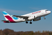 Eurowings Airbus A319-132 (D-AGWN) at  Hamburg - Fuhlsbuettel (Helmut Schmidt), Germany