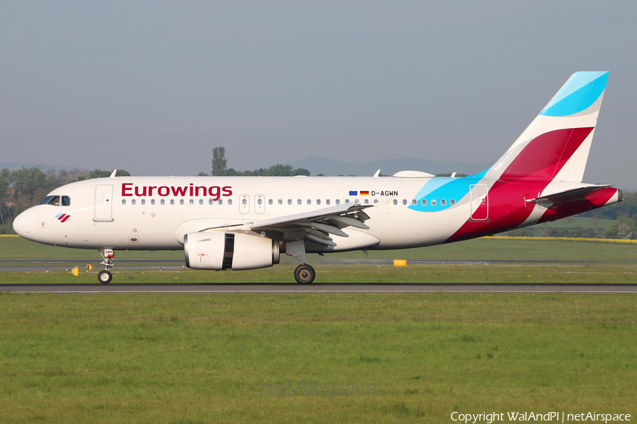 Eurowings Airbus A319-132 (D-AGWN) | Photo 508283