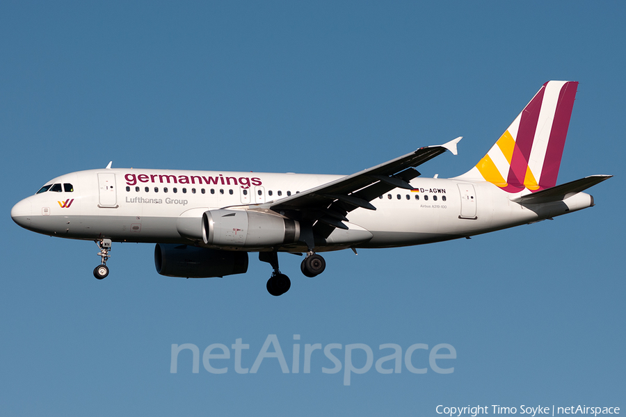 Germanwings Airbus A319-132 (D-AGWN) | Photo 33867