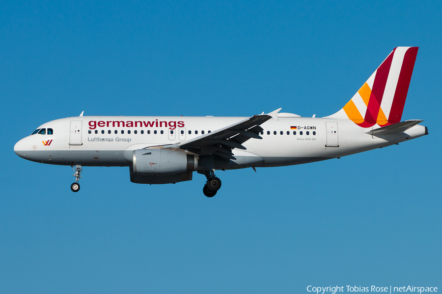 Germanwings Airbus A319-132 (D-AGWN) | Photo 325283