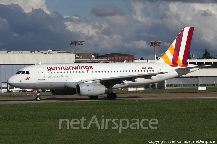 Germanwings Airbus A319-132 (D-AGWN) | Photo 450795