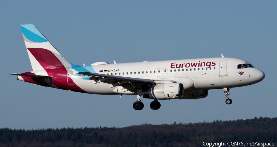 Eurowings Airbus A319-132 (D-AGWO) | Photo 674196