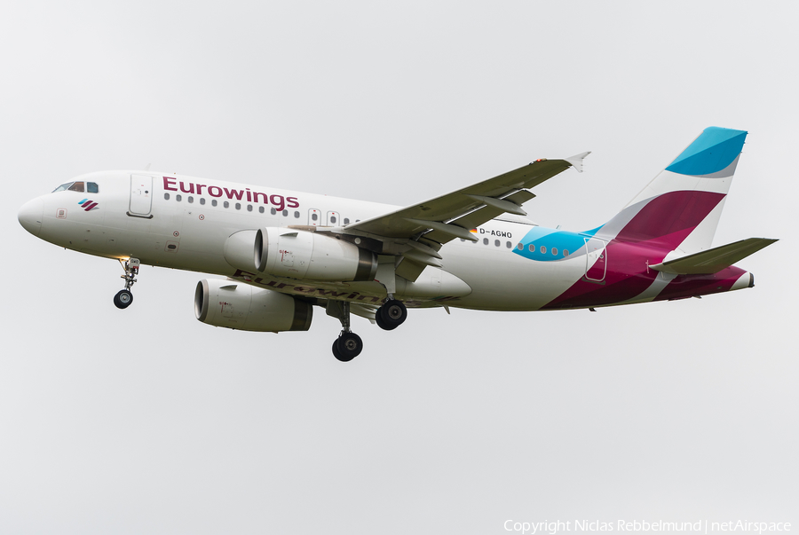 Eurowings Airbus A319-132 (D-AGWO) | Photo 338415