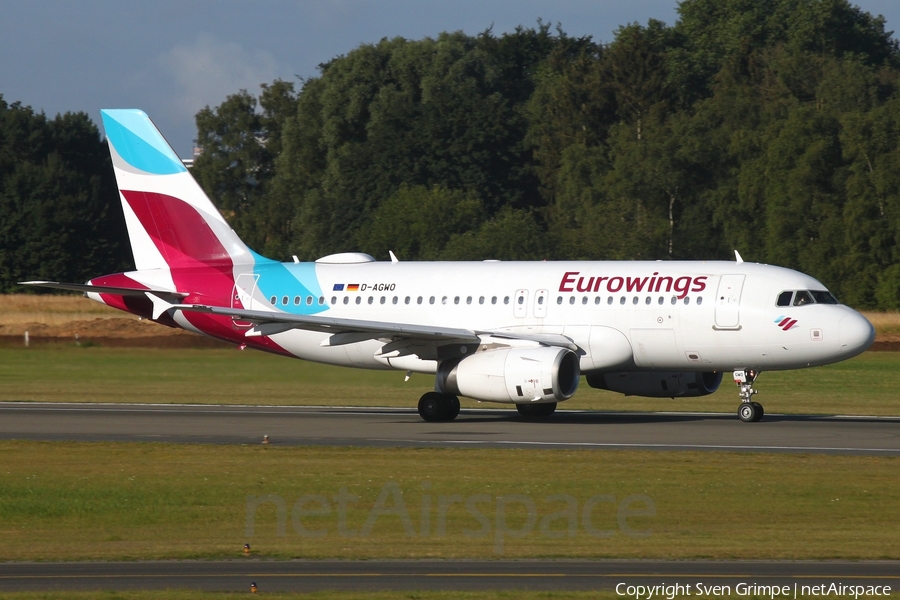 Eurowings Airbus A319-132 (D-AGWO) | Photo 518301