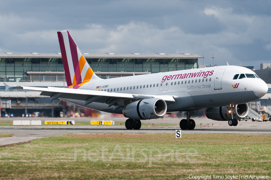 Germanwings Airbus A319-132 (D-AGWO) | Photo 25047
