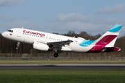 Eurowings Airbus A319-132 (D-AGWR) at  Hamburg - Fuhlsbuettel (Helmut Schmidt), Germany