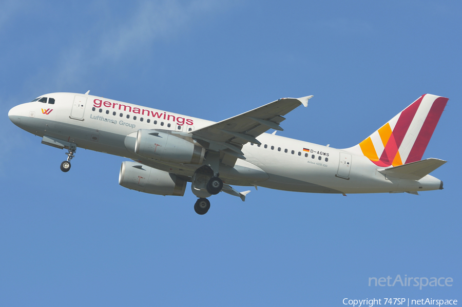 Germanwings Airbus A319-132 (D-AGWS) | Photo 46429