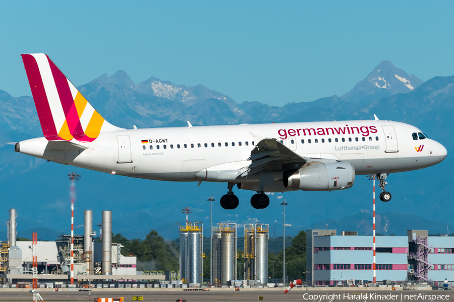 Germanwings Airbus A319-132 (D-AGWT) | Photo 301159