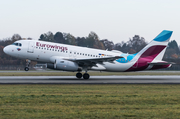 Eurowings Airbus A319-132 (D-AGWU) at  Hamburg - Fuhlsbuettel (Helmut Schmidt), Germany