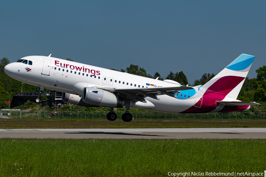 Eurowings Airbus A319-132 (D-AGWU) | Photo 450067