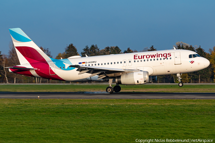 Eurowings Airbus A319-132 (D-AGWU) | Photo 536393