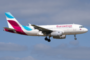 Eurowings Airbus A319-132 (D-AGWU) at  Hamburg - Fuhlsbuettel (Helmut Schmidt), Germany