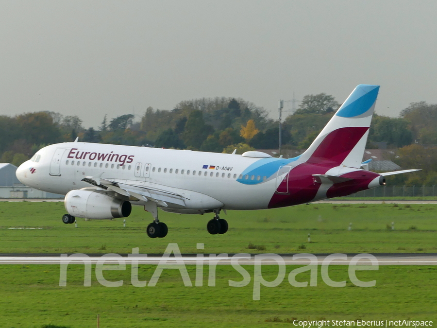 Eurowings Airbus A319-132 (D-AGWV) | Photo 534136