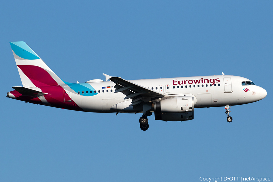 Eurowings Airbus A319-132 (D-AGWV) | Photo 341857