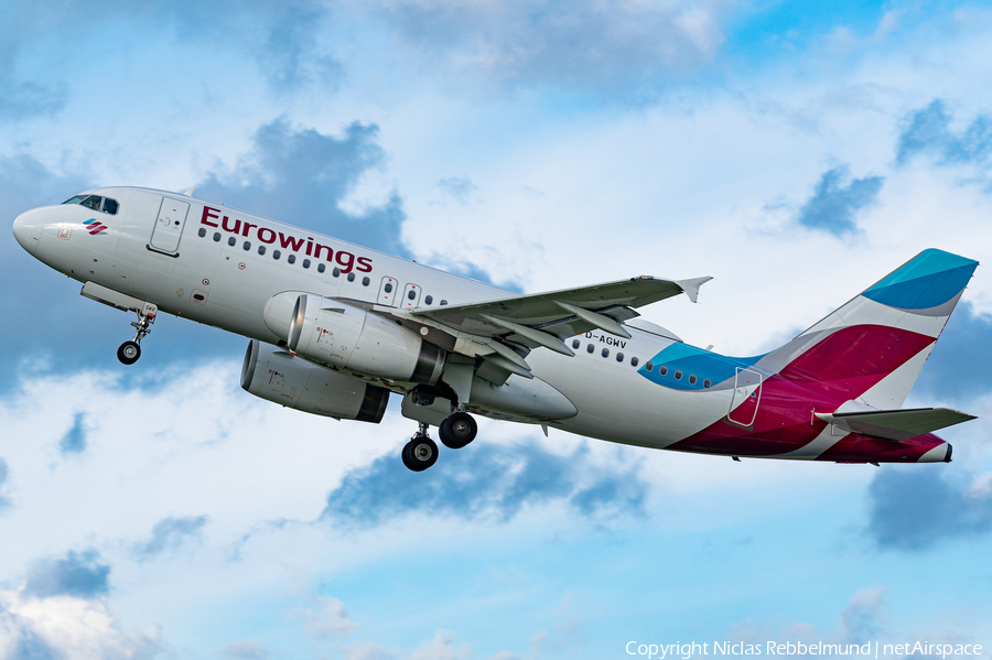 Eurowings Airbus A319-132 (D-AGWV) | Photo 449400