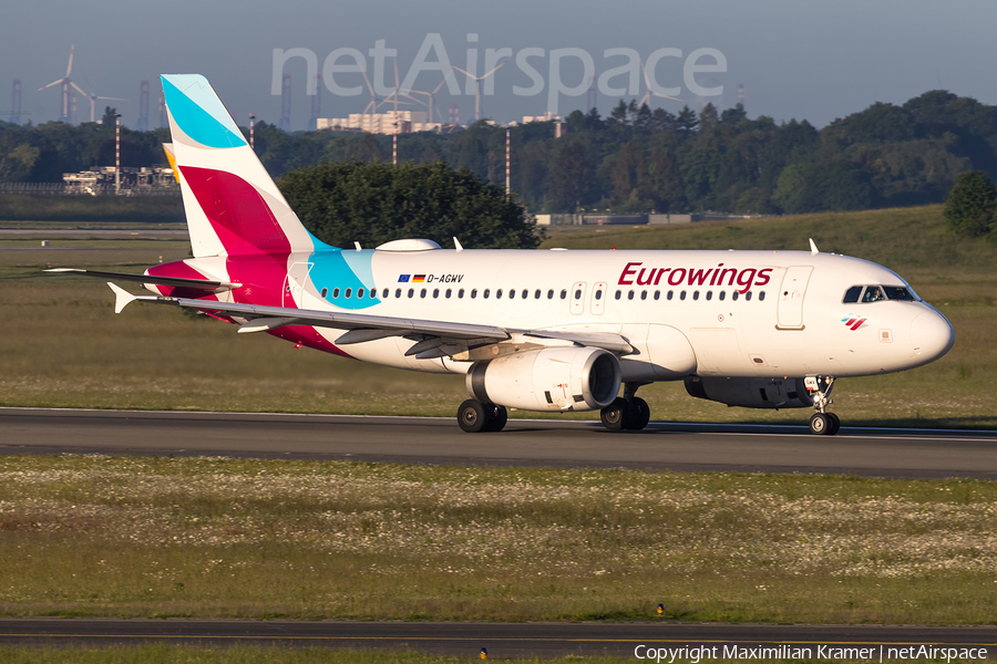 Eurowings Airbus A319-132 (D-AGWV) | Photo 521626