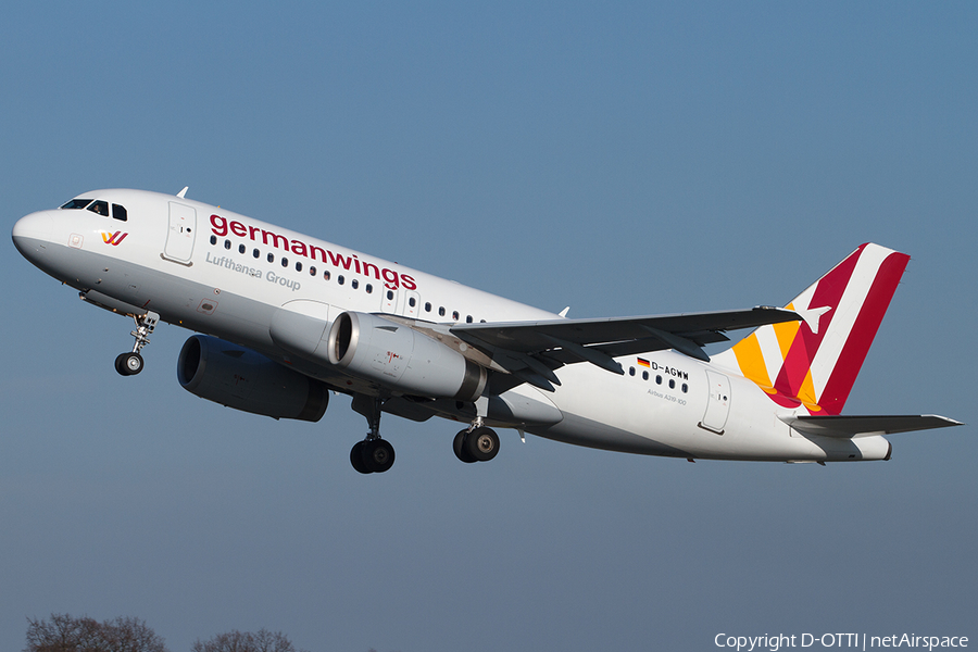 Germanwings Airbus A319-132 (D-AGWW) | Photo 487040