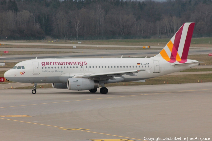 Germanwings Airbus A319-132 (D-AGWW) | Photo 140899