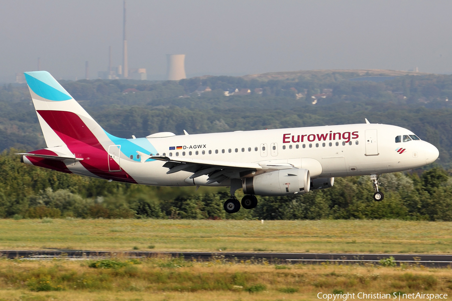 Eurowings Airbus A319-132 (D-AGWX) | Photo 399625