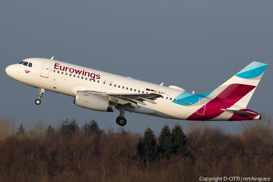 Eurowings Airbus A319-132 (D-AGWX) | Photo 211194
