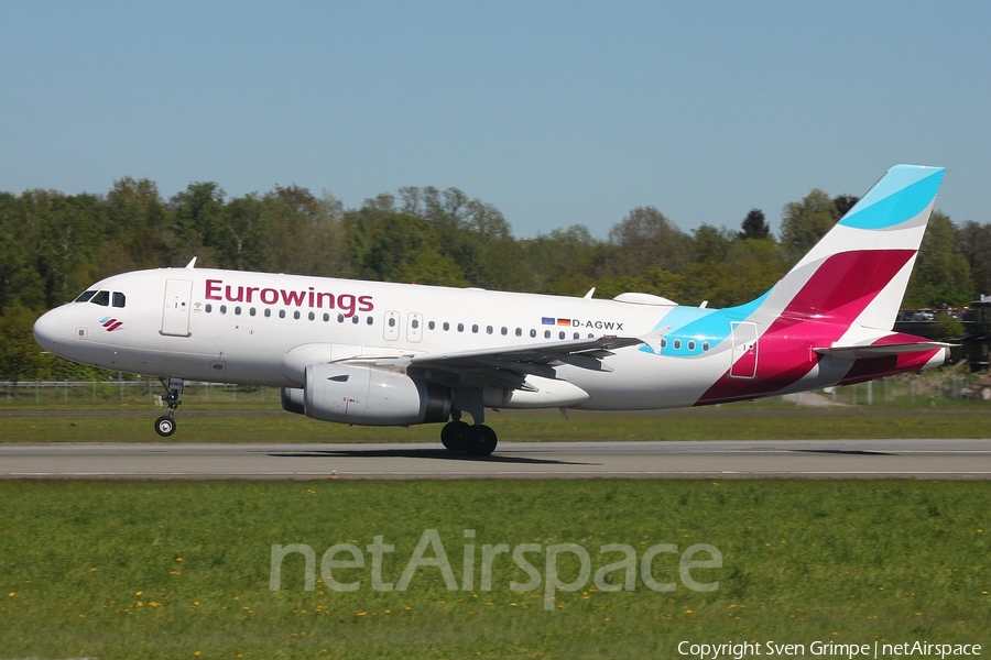 Eurowings Airbus A319-132 (D-AGWX) | Photo 247663