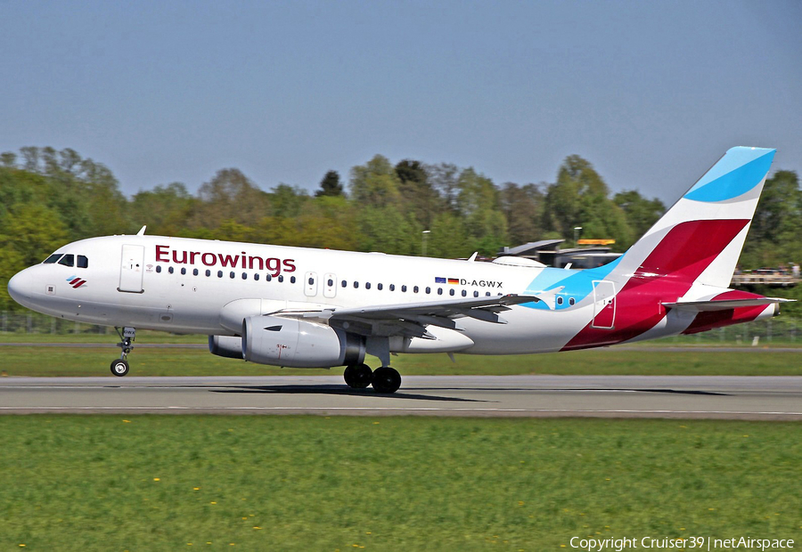 Eurowings Airbus A319-132 (D-AGWX) | Photo 278070