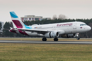 Eurowings Airbus A319-132 (D-AGWX) at  Hamburg - Fuhlsbuettel (Helmut Schmidt), Germany