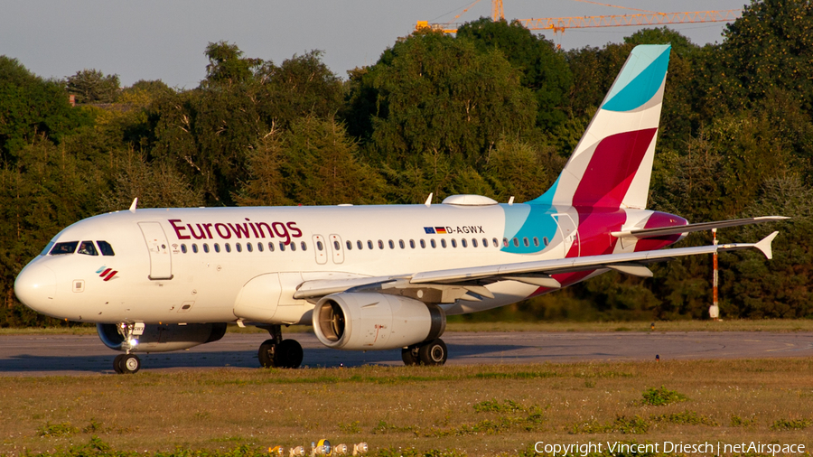 Eurowings Airbus A319-132 (D-AGWX) | Photo 521438