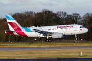 Eurowings Airbus A319-132 (D-AGWX) at  Manchester - International (Ringway), United Kingdom