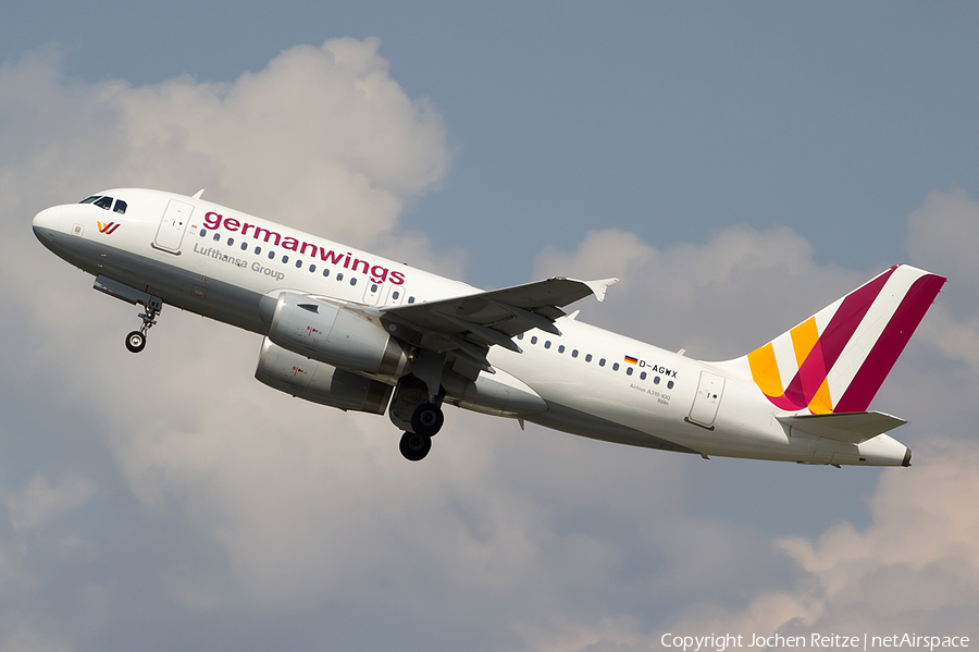 Germanwings Airbus A319-132 (D-AGWX) | Photo 53536