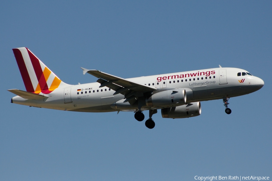 Germanwings Airbus A319-132 (D-AGWX) | Photo 29550