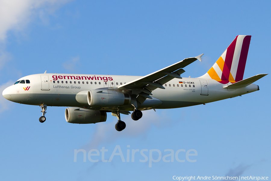 Germanwings Airbus A319-132 (D-AGWX) | Photo 34686