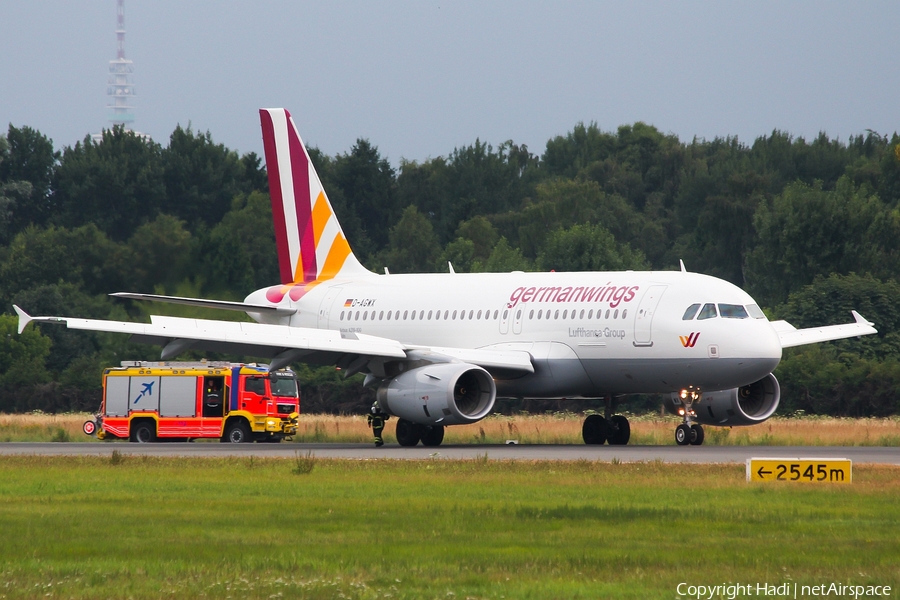 Germanwings Airbus A319-132 (D-AGWX) | Photo 36944