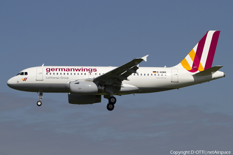 Germanwings Airbus A319-132 (D-AGWX) | Photo 408199