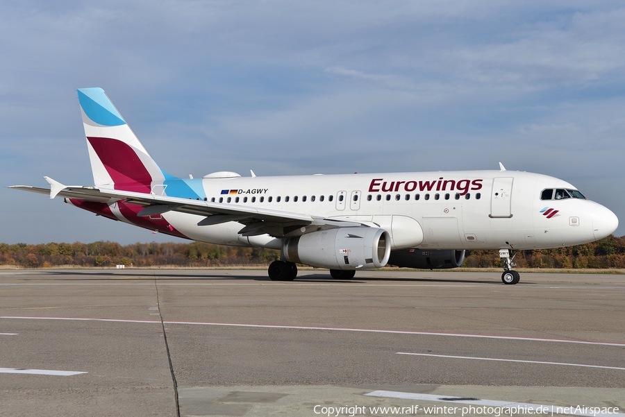 Eurowings Airbus A319-132 (D-AGWY) | Photo 452241