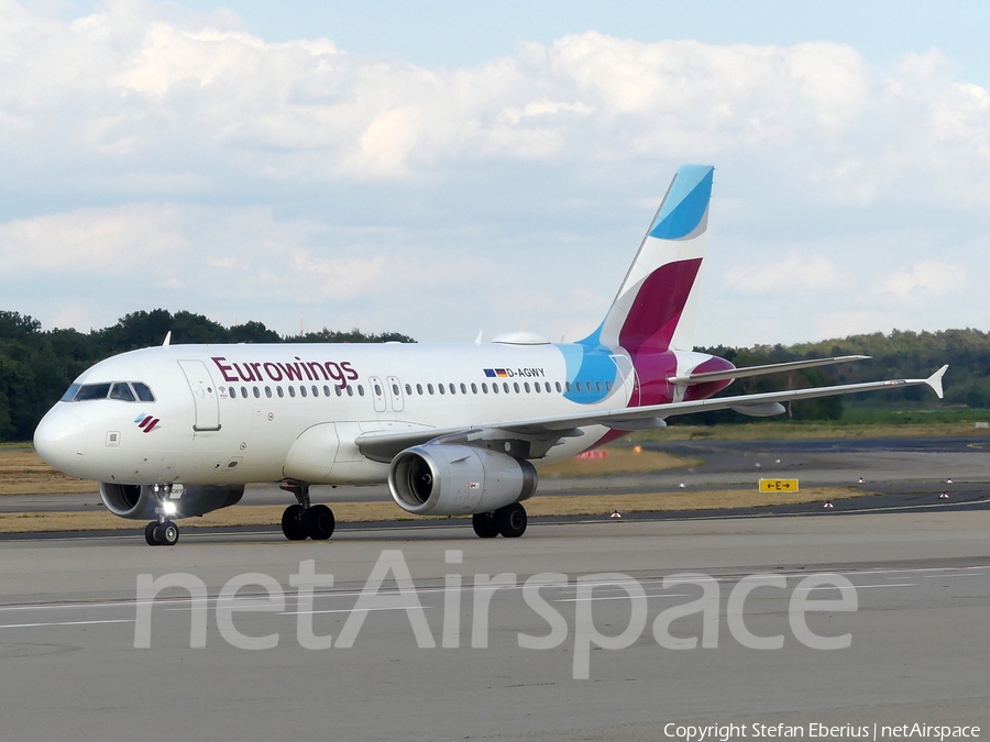 Eurowings Airbus A319-132 (D-AGWY) | Photo 524647